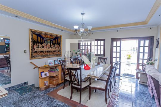 Sala de Jantar de casa à venda com 4 quartos, 600m² em Vila Zulmira, São Paulo