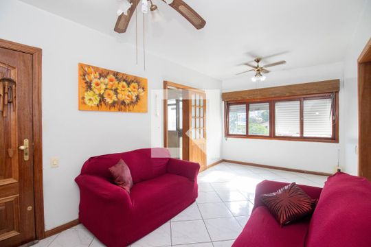 Sala de apartamento à venda com 2 quartos, 72m² em Santa Maria Goretti, Porto Alegre