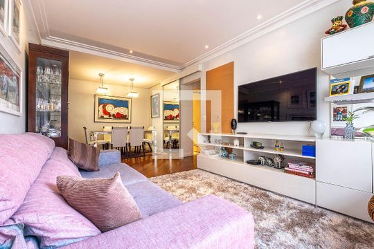 Sala de apartamento à venda com 3 quartos, 130m² em Jardim Paulista, São Paulo