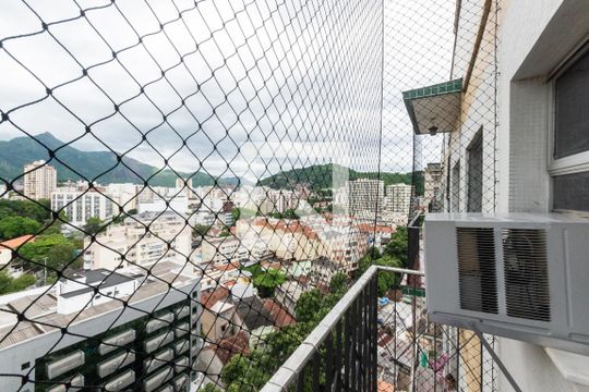 Varanda da Suíte de apartamento à venda com 3 quartos, 102m² em Vila Isabel, Rio de Janeiro