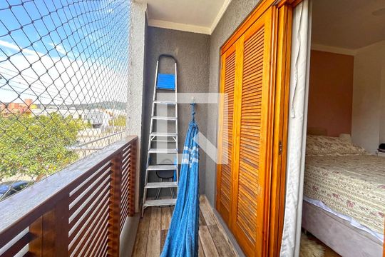 Varanda da Suíte de casa à venda com 3 quartos, 139m² em Hípica, Porto Alegre