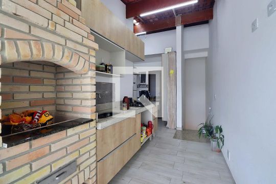 Cozinha de apartamento à venda com 2 quartos, 110m² em Vila Metalúrgica, Santo André