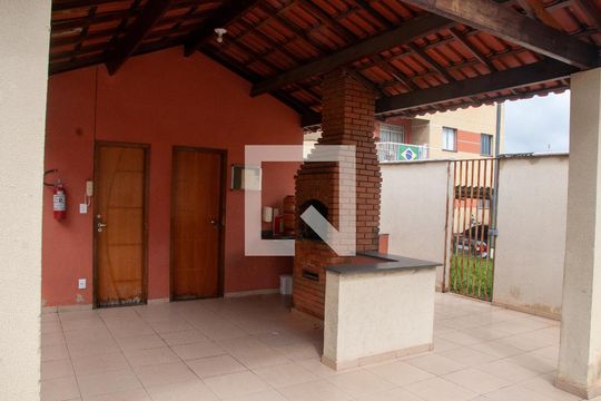Área comum - Churrasqueira de apartamento à venda com 3 quartos, 131m² em Ressaca, Contagem