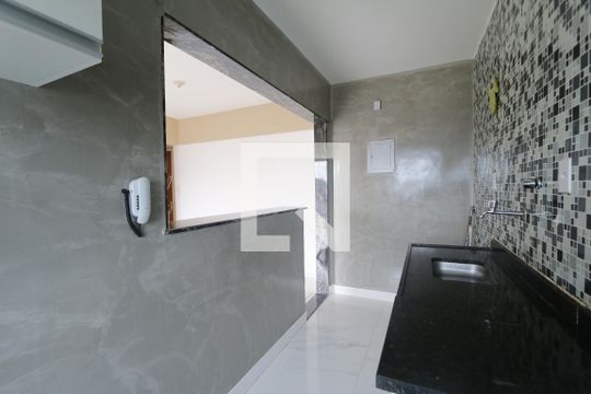 Cozinha de apartamento à venda com 2 quartos, 55m² em Itanhangá, Rio de Janeiro