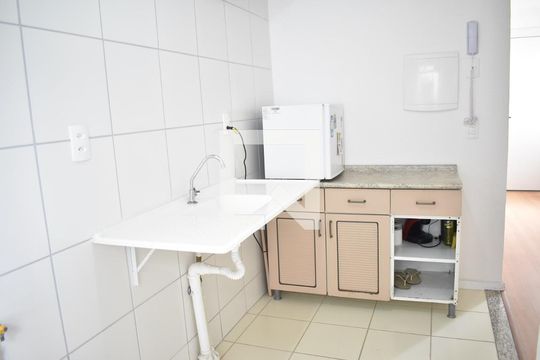 Cozinha de apartamento para alugar com 2 quartos, 70m² em Campo Grande, Rio de Janeiro