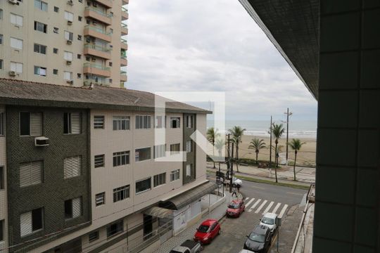 Quarto/vista de apartamento para alugar com 1 quarto, 32m² em Aviação, Praia Grande