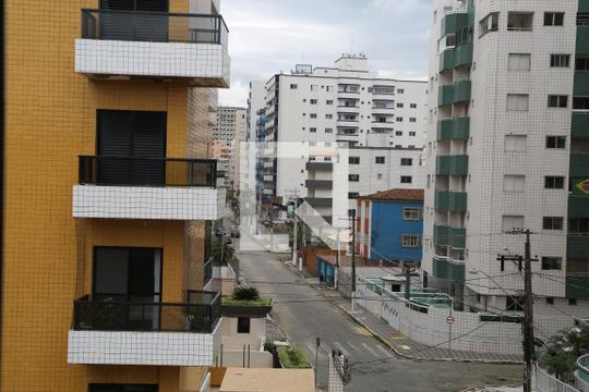 Sala/vista de apartamento para alugar com 1 quarto, 32m² em Aviação, Praia Grande