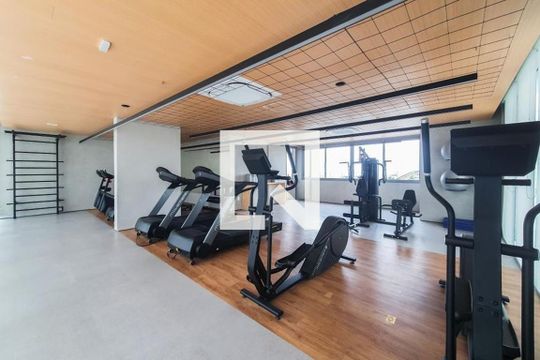 Área comum - Academia de kitnet/studio para alugar com 1 quarto, 27m² em Vila Mariana, São Paulo