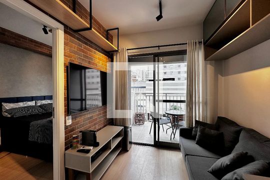 Apartamento para alugar com 1 quarto, 27m² em Vila Nova Conceição, São Paulo