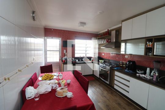 Cozinha de casa para alugar com 3 quartos, 34m² em Vila Cruzeiro, São Paulo