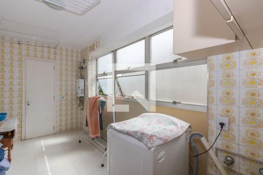 Área de Serviço de apartamento à venda com 3 quartos, 170m² em Mont Serrat, Porto Alegre