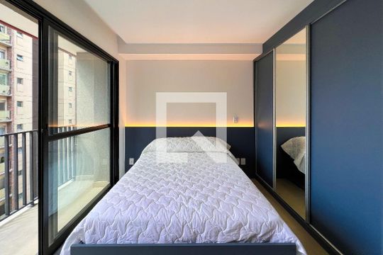 Studio de kitnet/studio para alugar com 1 quarto, 25m² em Indianópolis, São Paulo