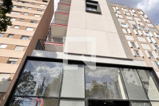 Fachada de kitnet/studio para alugar com 1 quarto, 25m² em Indianópolis, São Paulo