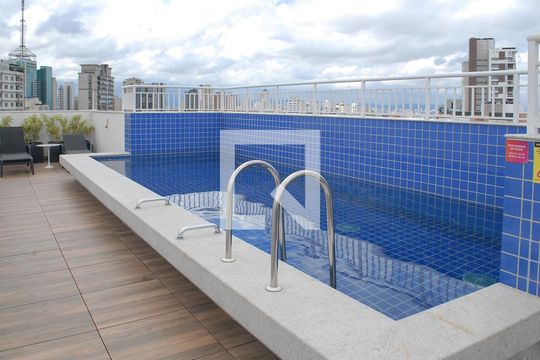 Área comum - Piscina de kitnet/studio à venda com 1 quarto, 36m² em Vila Mariana, São Paulo