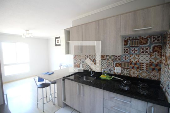Cozinha de apartamento para alugar com 2 quartos, 42m² em Igara, Canoas