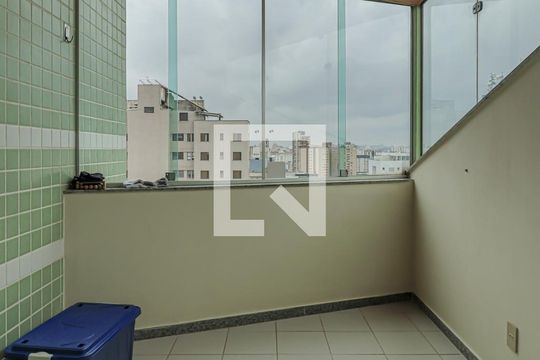 Varanda do Quarto 4 Suíte de apartamento à venda com 4 quartos, 295m² em Santa Efigênia, Belo Horizonte