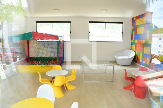 Área comum - Salão de festas de apartamento para alugar com 2 quartos, 39m² em Jardim Caiapiá, Cotia
