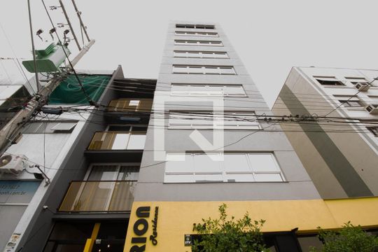 vista do prédio de kitnet/studio à venda com 1 quarto, 27m² em Pátria Nova, Novo Hamburgo