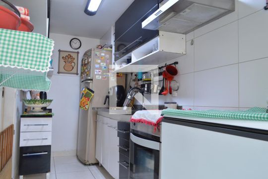 Cozinha de apartamento à venda com 3 quartos, 160m² em Taquara, Rio de Janeiro