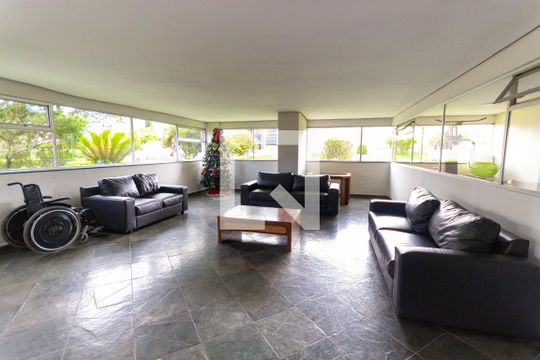 Área comum de apartamento à venda com 2 quartos, 65m² em Veleiros, São Paulo