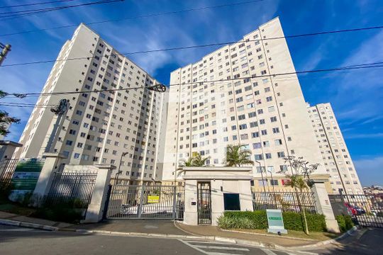 Fachada de apartamento para alugar com 2 quartos, 36m² em Parque São Vicente, Mauá