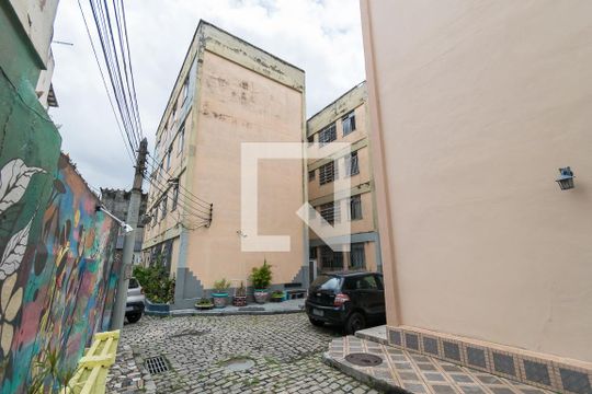 Área comum - Fachada do bloco de apartamento à venda com 3 quartos, 50m² em Penha Circular, Rio de Janeiro