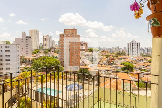 Varanda  de apartamento à venda com 2 quartos, 70m² em Vila Deodoro, São Paulo