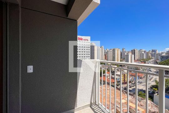 Sacada de apartamento à venda com 1 quarto, 26m² em Vila Nova Conceição, São Paulo