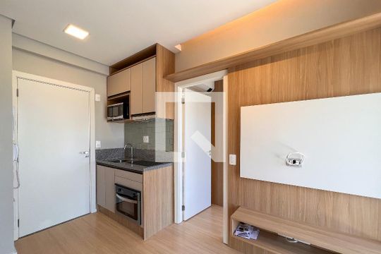Sala de apartamento à venda com 1 quarto, 26m² em Vila Nova Conceição, São Paulo