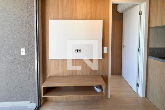 Sala de apartamento à venda com 1 quarto, 26m² em Vila Nova Conceição, São Paulo