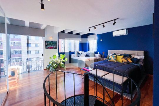 Suíte de apartamento para alugar com 1 quarto, 80m² em Itaim Bibi, São Paulo