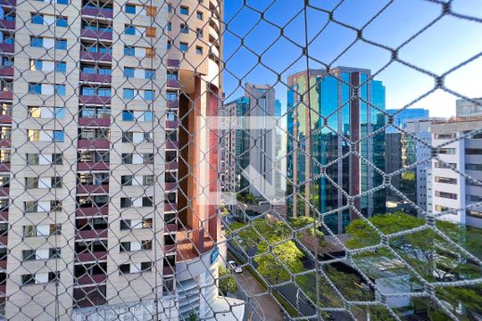 Vista de apartamento para alugar com 1 quarto, 80m² em Itaim Bibi, São Paulo