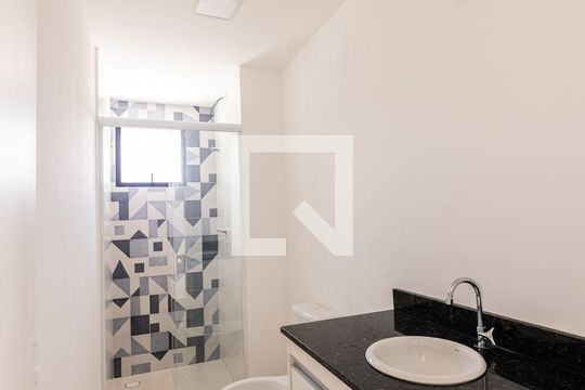 Banheiro Social de apartamento para alugar com 1 quarto, 57m² em Vila Formosa, São Paulo