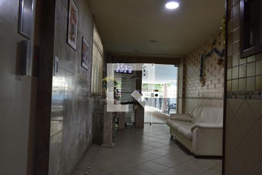 Área comum - recepção de apartamento à venda com 3 quartos, 80m² em Taquara, Rio de Janeiro