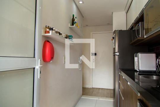 Cozinha de apartamento à venda com 2 quartos, 53m² em Saúde, São Paulo