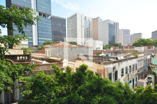Vista de apartamento à venda com 1 quarto, 40m² em Centro, Rio de Janeiro