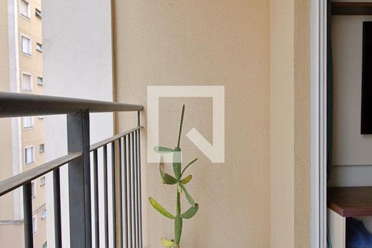 Varanda da Sala de apartamento para alugar com 2 quartos, 50m² em Vila Andrade, São Paulo