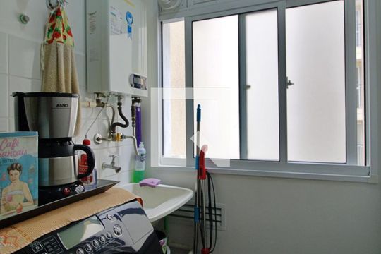 Área de Serviço de apartamento para alugar com 2 quartos, 50m² em Vila Andrade, São Paulo