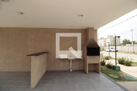 Área comum - Churrasqueira de apartamento para alugar com 2 quartos, 42m² em Rio Branco, Canoas