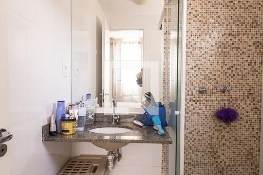 Banheiro da Suíte de apartamento à venda com 3 quartos, 68m² em Penha de França, São Paulo