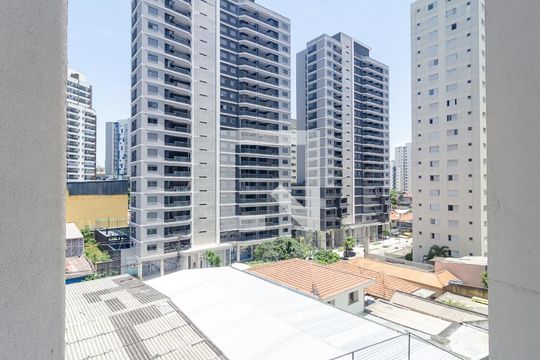 Vista da Sala de apartamento à venda com 2 quartos, 44m² em Vila Guarani (z Sul), São Paulo
