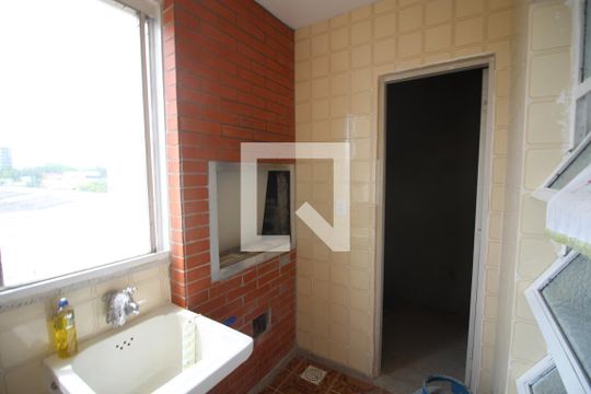 Área de Serviço de apartamento à venda com 3 quartos, 129m² em Nossa Senhora das Graças, Canoas