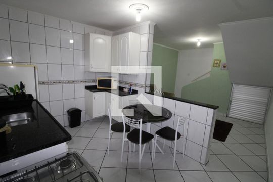 Cozinha de casa para alugar com 1 quarto, 60m² em Vila Alpina, São Paulo