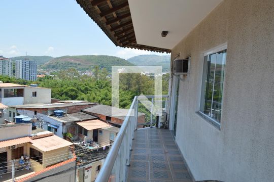 Varanda  de apartamento à venda com 2 quartos, 62m² em Pechincha, Rio de Janeiro