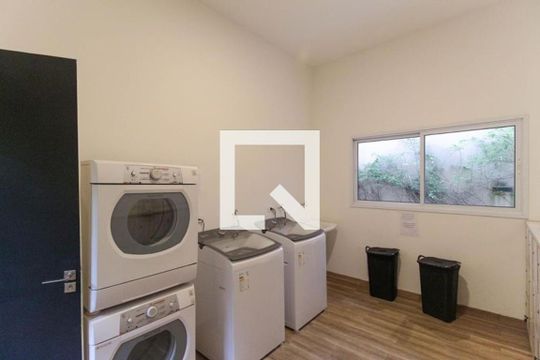 Área comum -Lavanderia de kitnet/studio à venda com 1 quarto, 25m² em Jardim da Glória, São Paulo