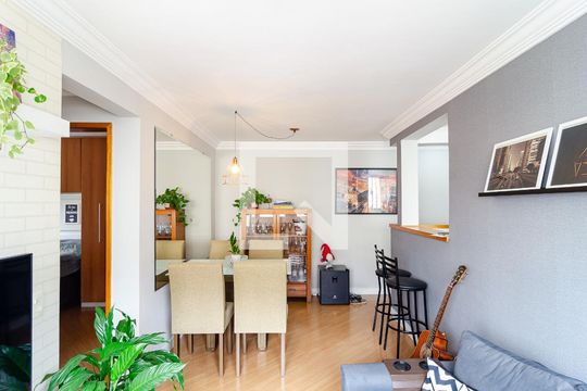 Sala de apartamento à venda com 2 quartos, 51m² em Vila Parque Jabaquara, São Paulo