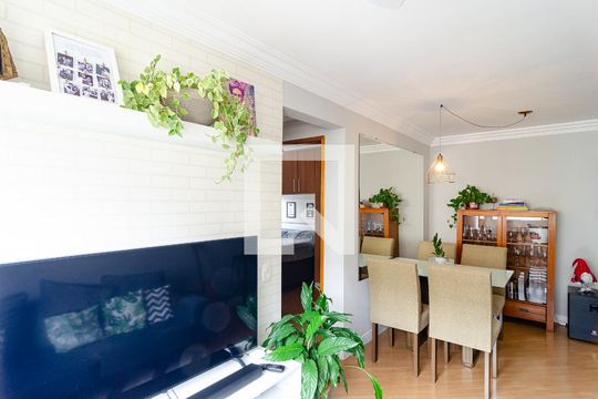 Sala de apartamento à venda com 2 quartos, 51m² em Vila Parque Jabaquara, São Paulo