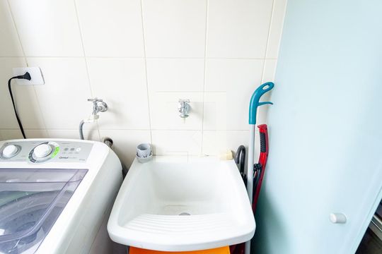 Lavanderia de apartamento à venda com 2 quartos, 51m² em Vila Parque Jabaquara, São Paulo