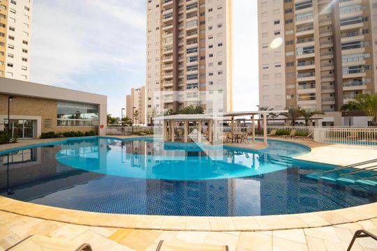 Área comum - Piscina de apartamento à venda com 3 quartos, 94m² em Mansões Santo Antônio, Campinas