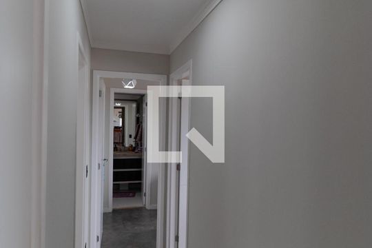 Corredor de apartamento à venda com 3 quartos, 94m² em Mansões Santo Antônio, Campinas